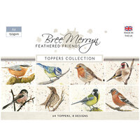 Creative Expressions - Feathered Friends Collection - A6 Die Cut Toppers