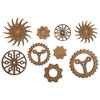 Creative Expressions - Art-Effex - Wood Embellishments - Cogs and Gears