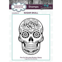 Creative Expressions - Halloween - Pre-Cut Mounted Rubber Stamps - Sugar Skull