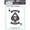 Creative Expressions - Unmounted Rubber Stamps - Skull of Spades