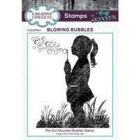 Creative Expressions - Unmounted Rubber Stamps - Blowing Bubbles