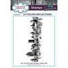Creative Expressions - Pre-Cut Mounted Rubber Stamps - Cityscape Reflections