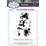 Creative Expressions - Pre-Cut Rubber Stamps - All You Need Is A Hug