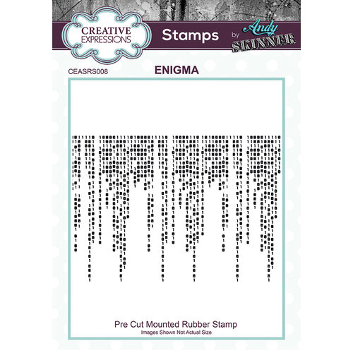 Creative Expressions - Unmounted Rubber Stamps - Enigma