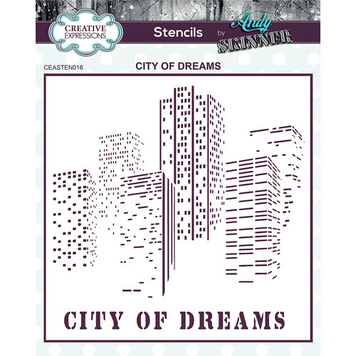 Creative Expressions - Stencils - City Of Dreams