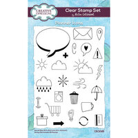 Creative Expressions - Clear Photopolymer Stamps - Planner Icons