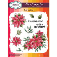 Creative Expressions - Christmas - Clear Photopolymer Stamps - Jane's Doodles - Poinsettia