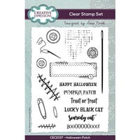 Creative Expressions - Clear Photopolymer Stamps - Halloween Patch