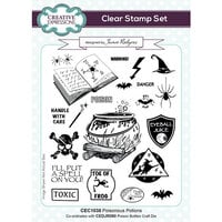 Creative Expressions - Clear Photopolymer Stamps - Halloween Poisonous Potions