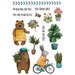 Creative Expressions - Clear Photopolymer Stamps - Plant Nursery