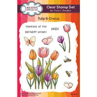 Creative Expressions - Clear Photopolymer Stamps - Tulip and Crocus