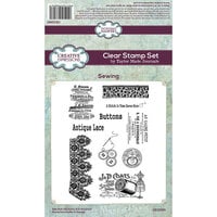 Creative Expressions - Clear Photopolymer Stamps - Sewing