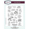 Creative Expressions - Christmas - Clear Acrylic Stamps - Festive Greetings