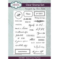 Creative Expressions - Clear Photopolymer Stamps - Dates From The Past