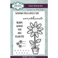 Creative Expressions - Clear Photopolymer Stamps - Daisy Bloom