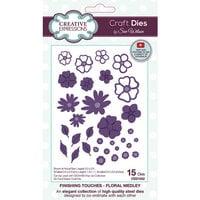 Creative Expressions - Floral Cover Plate Collection - Craft Dies - Floral Medley