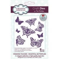 image of Creative Expressions - Floral Cover Plate Collection - Craft Dies - Bountiful Butterflies