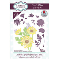 Creative Expressions - Layered Flowers Collection - Craft Dies - Daisy