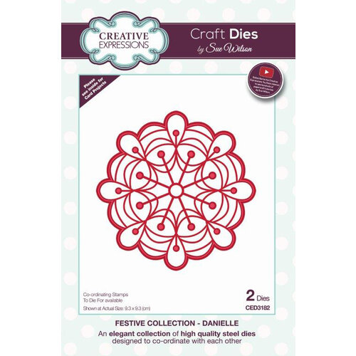Creative Expressions - Christmas - Festive Collection - Craft Die - Danielle