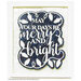 Creative Expressions - Christmas - Festive Collection - Craft Die - Merry and Bright