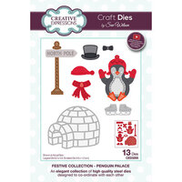 Creative Expressions - Christmas - Festive Collection - Craft Dies - Penguin Palace