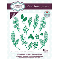 Creative Expressions - Festive Collection - Christmas - Craft Dies - Foliage Pieces