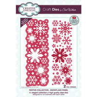 Creative Expressions - Festive Collection - Christmas - Craft Dies - Snowflake Panel