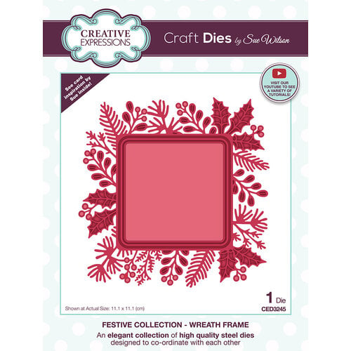 Creative Expressions - Festive Collection - Christmas - Craft Dies - Wreath Frame