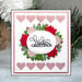 Creative Expressions - Festive Collection - Craft Dies - Heart Scalloped Border