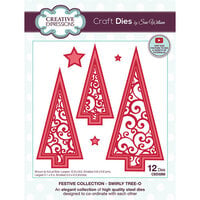 Creative Expressions - Festive Collection - Christmas - Craft Dies - Swirly Tree-O