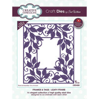 Creative Expressions - Frames and Tags Collection - Dies - Leafy Frame