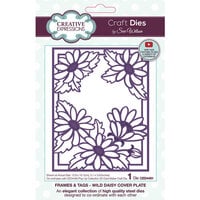 Creative Expressions - Frames And Tags Collection - Craft Dies - Wild Daisy cover Plate
