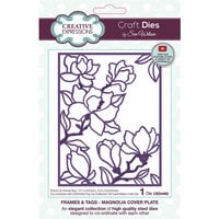 image of Creative Expressions - Frames And Tags Collection - Craft Dies - Magnolia Cover Plate