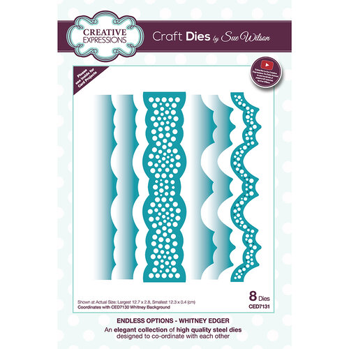 Creative Expressions - Endless Options Collection - Craft Die - Whitney Edger