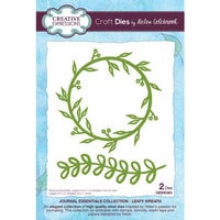 image of Creative Expressions - Craft Dies - Leafy Wreath