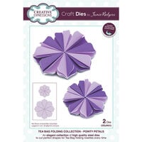Creative Expressions - Tea Bag Folding Collection - Craft Dies - Pointy Petals