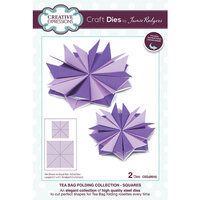 Creative Expressions - Tea Bag Folding Collection - Craft Dies - Squares