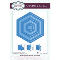 Creative Expressions - In and Out Collection - Craft Dies - Hexagons