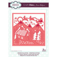 Creative Expressions - Pierced Collection - Christmas - Craft Dies - Christmas Cottage