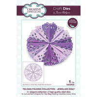 Creative Expressions - Tea Bag Folding Collection - Craft Dies - Jewelled Doily