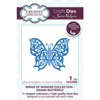 Creative Expressions - Wings Of Wonder Collection - Craft Dies - Grand Butterfly