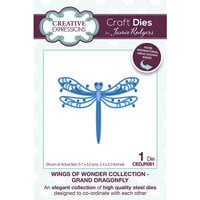 Creative Expressions - Wings Of Winter Collection - Craft Dies - Grand Dragonfly