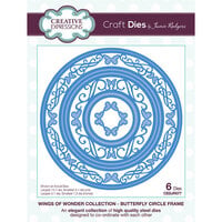 Creative Expressions - Craft Dies - Butterfly Circle Frame