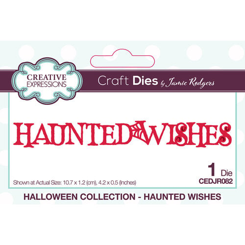 Creative Expressions - Craft Dies - Halloween Haunted Wishes