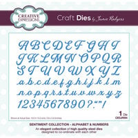 Creative Expressions - Craft Dies - Alphabet and Numbers
