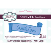 Creative Expressions - Fairy Wishes Collection - Craft Dies - With Love