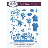 Creative Expressions - Fairy Village Collection - Craft Dies - Floral Dwellings
