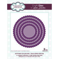 Creative Expressions - Stitched Collection - Dies - Scalloped Circles