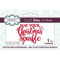 Creative Expressions - Craft Dies - Mini Expressions - May Your Christmas Sparkle