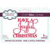 Creative Expressions - Craft Dies - Mini Expressions - Mini Expressions - Have A Joyful Christmas